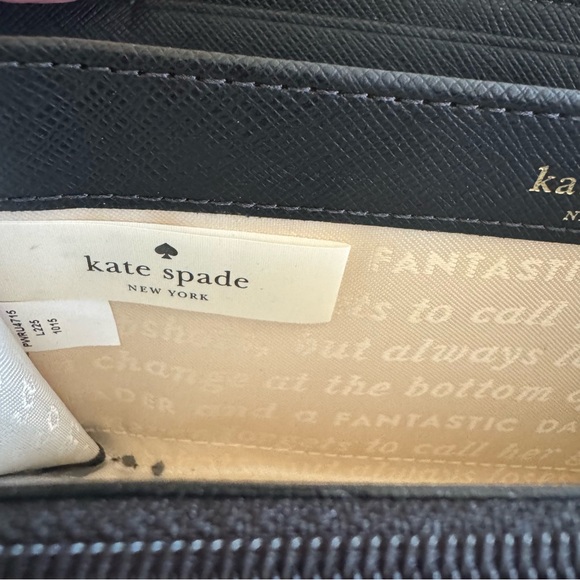 Kate Spade Story Book Cedar Street Flag Stripes Wallet NWT - Picture 10 of 14